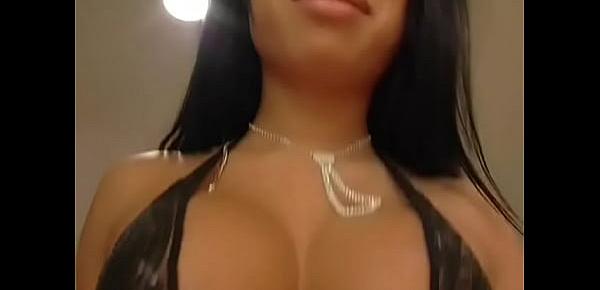  Horny French stud proposed Asian chick with big knockers Devin Lee to ride his huge black stallion